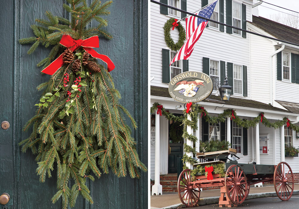 Griswold Inn at Christmas 