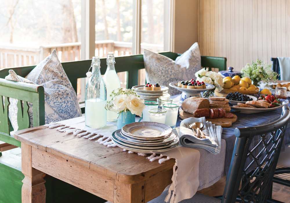 Charming in Blue & White