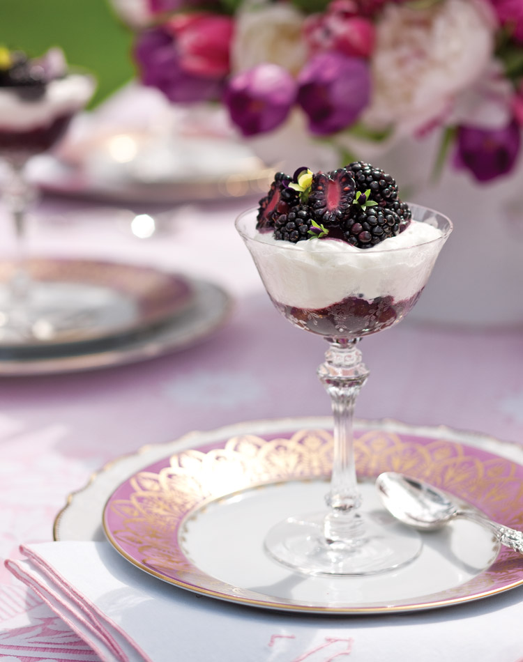 Elegant English Berry Puddings