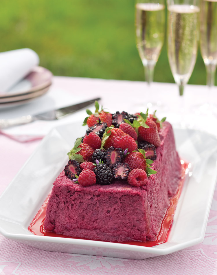 Elegant English Berry Puddings