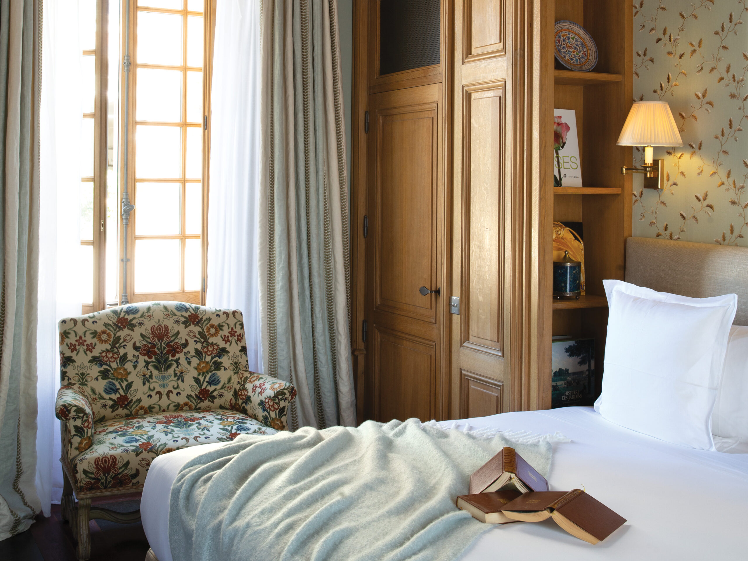 Hotel bedroom in La Borde en Sologne