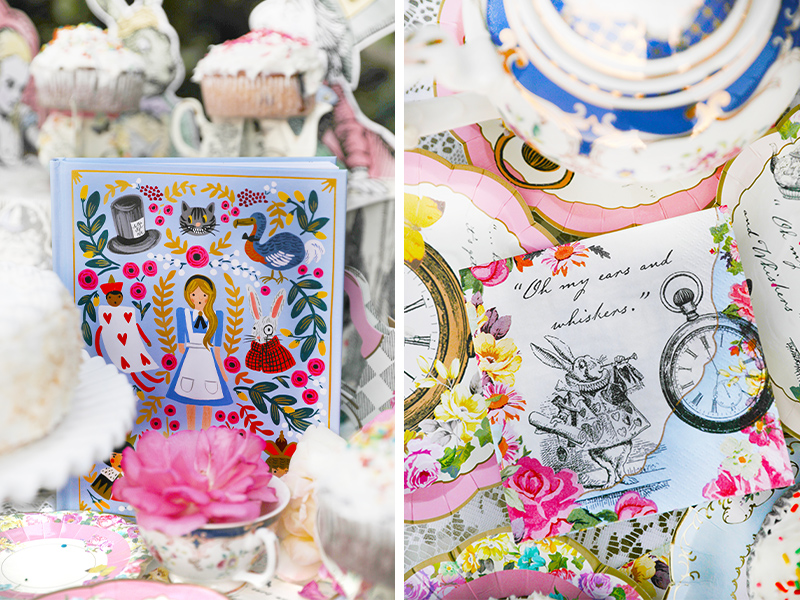 Haley Solano Alice in Wonderland book club teatime