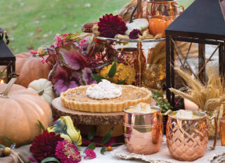Fall Baking Preview: Walnut, Bourbon, and Salted Caramel Tart.