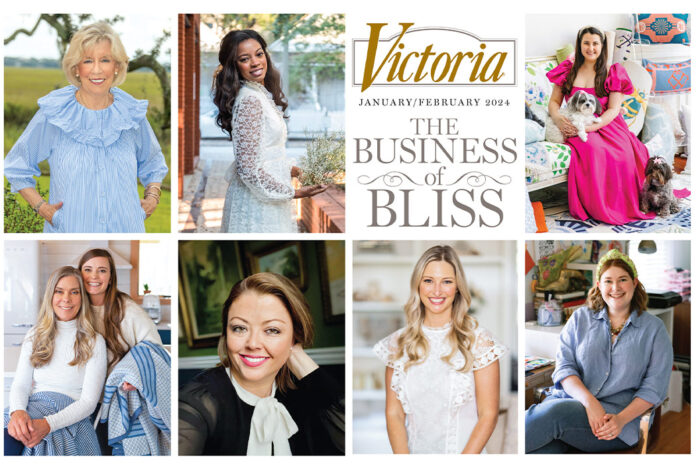 Portraits of all eight women highlighted in this year’s Business of Bliss column are gathered in this graphic