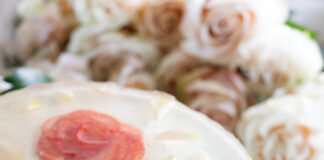 rose water cheesexake