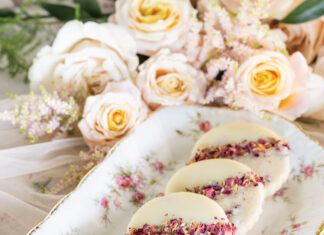 Vanilla Rose Shortbread