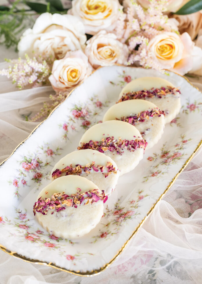 Vanilla Rose Shortbread