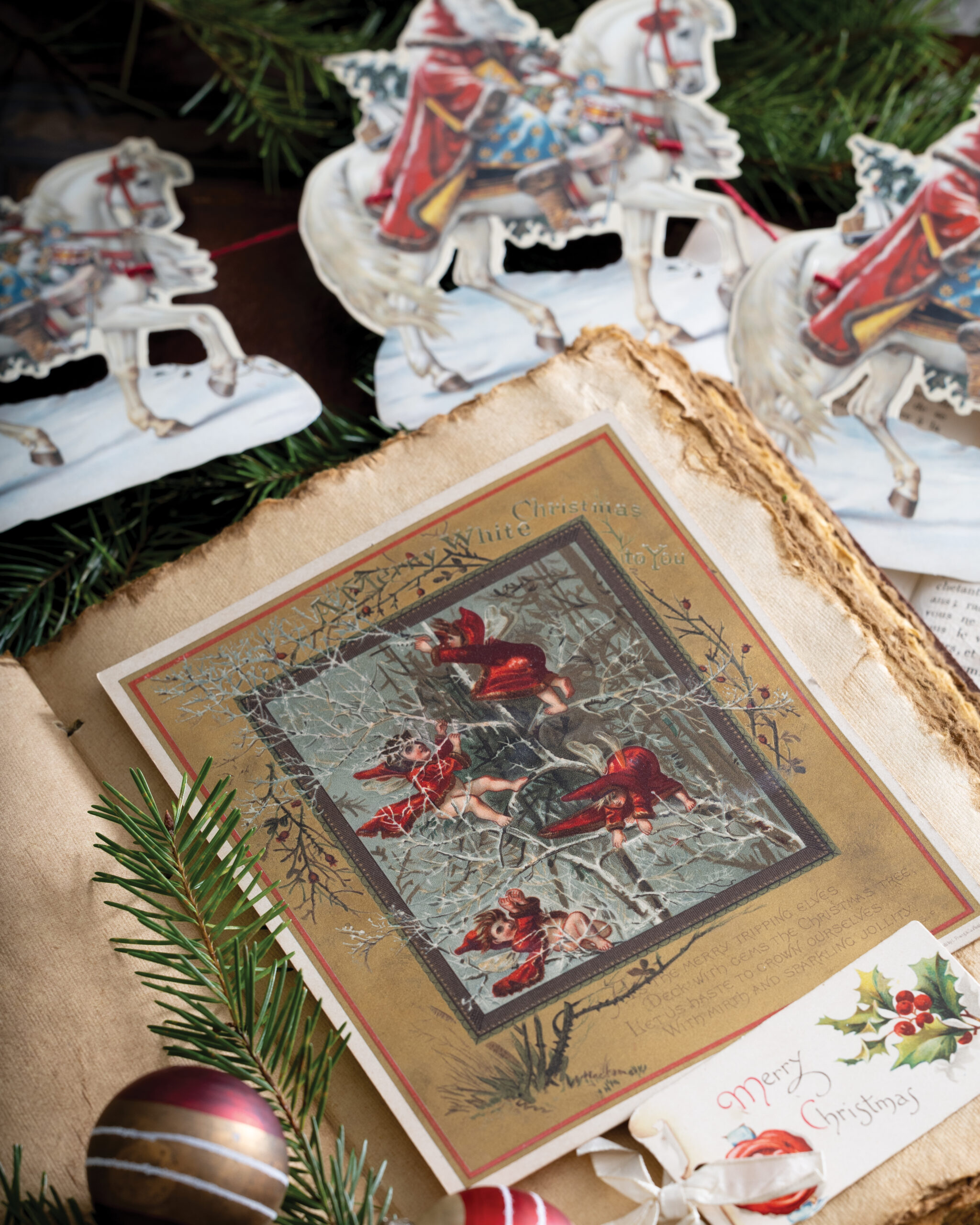 Vintage Christmas card