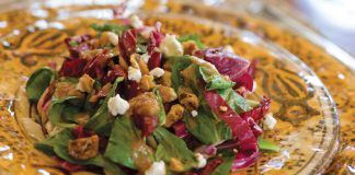 Mache-Radicchio-Salad-with-Chevre-Recipe