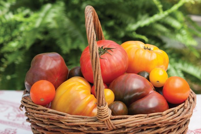 Heirloom Tomatoes Victoria magazine