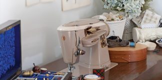 Sewing Table Victoria magazine