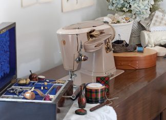 Sewing Table Victoria magazine