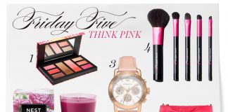 Friday Five: Think Pink