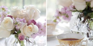 Tea and Flowers