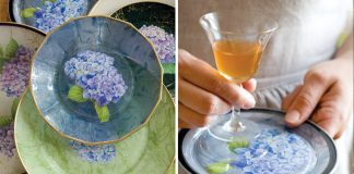 Picture of decoupage from Victoria Magazine