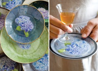 Picture of decoupage from Victoria Magazine