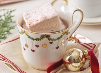 Peppermint Marshmallows Winter Refreshment