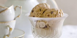 Espresso and Amaretti Semifreddo