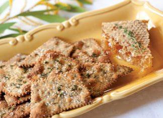 Honey Thyme Crackers