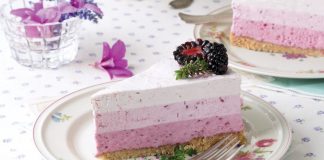 Ombré Berry-and-Yogurt Torte