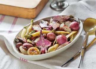 Honey-Roasted Radish Medley.