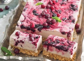 Blueberry Ice-Cream Bars