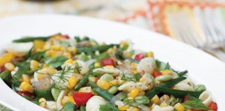 Summer Succotash with Herbed Vinaigrette