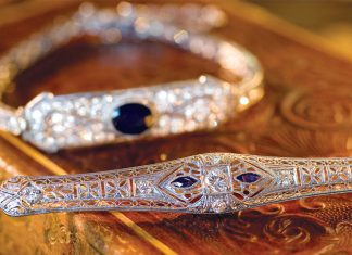 Every piece of jewelry reveals something about the woman wearing it.