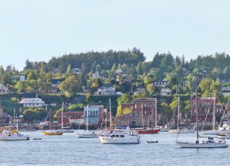 The coastal village of Port Townsend, Washington, nestles on the northeast point of the scenic Olympic Peninsula, just two hours from Seattle. It happily embraces technology and innovation, as does its nearby neighbor, yet maintains a close connection to its authentic Victorian-era charm.
