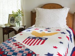 Quilt expert Suzanne Hardebeck's antique coverlets present a cozy portrait of Americana—the timeworn threads binding generations of seamstresses whose heartfelt stitches evoke an enduring sense of nostalgia.