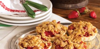 Strawberry-Apricot Tarts