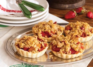 Strawberry-Apricot Tarts