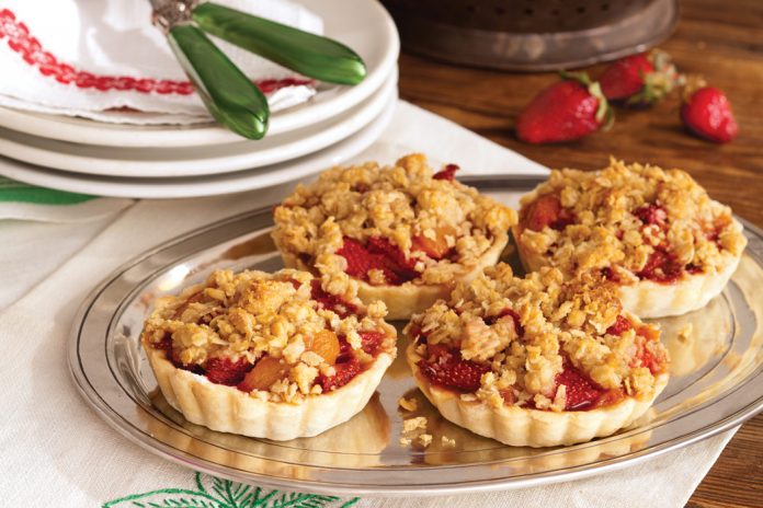 Strawberry-Apricot Tarts