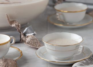 Spiced Apple-Brandy Milk Punch