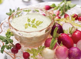 Cilantro Mousse