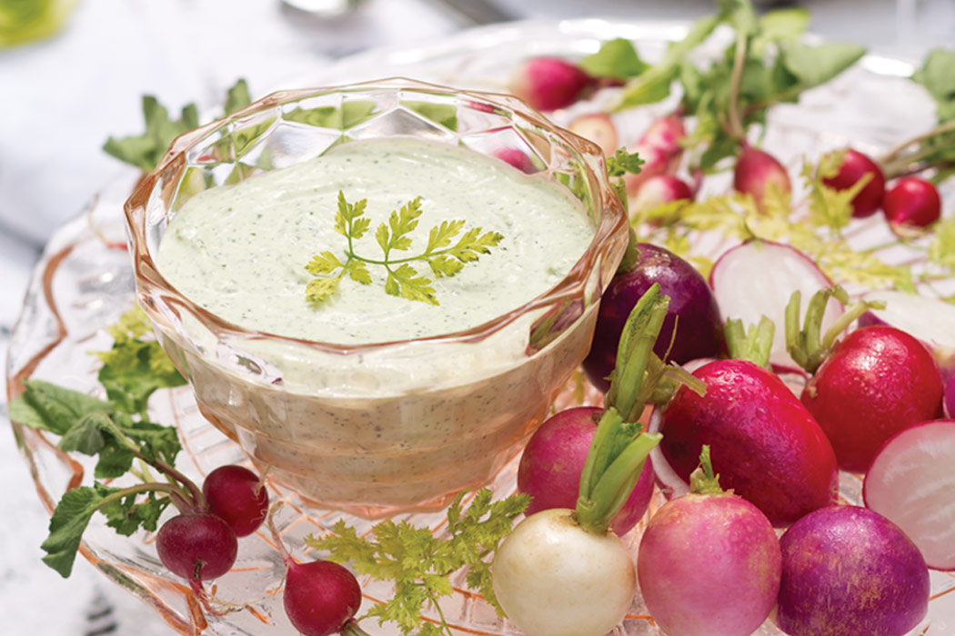 Cilantro Mousse