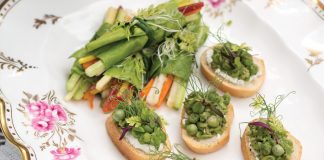 Pea Crostini