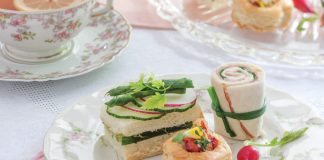 Cucumber Tea Sandwiches with Herb Aïoli