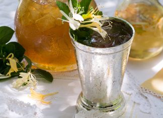 Honeysuckle Mint Julep
