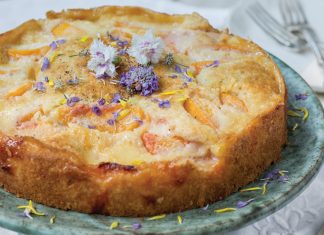 peach kuchen