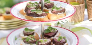 Beef-Tenderloin Crostini
