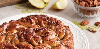 Apple-Pecan Sticky Bread
