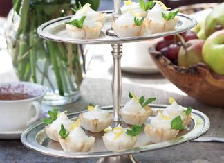 Lemon Mousse Phyllo Cups