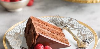Triple-Layer Chocolate Cake