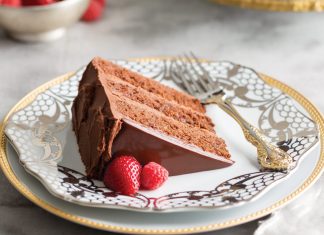 Triple-Layer Chocolate Cake