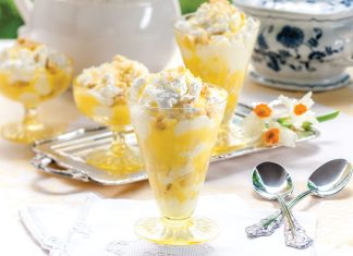 Lemon Shortbread Fool