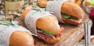 Serrano Ham and Pecorino Cheese Sandwiches with Sage Aïoli