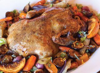Roasted Duck with Orange Glaze