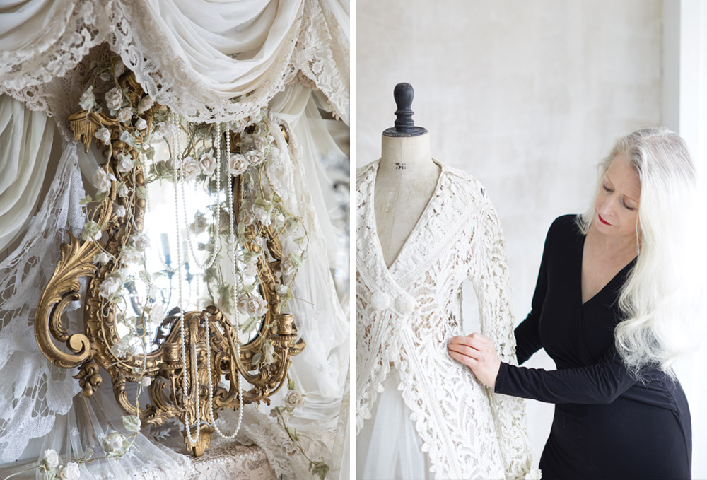 Ethereal Antique Irish Lace