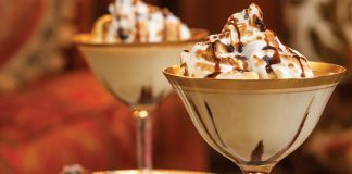 Bourbon Molasses Eggnog with Torched Meringue